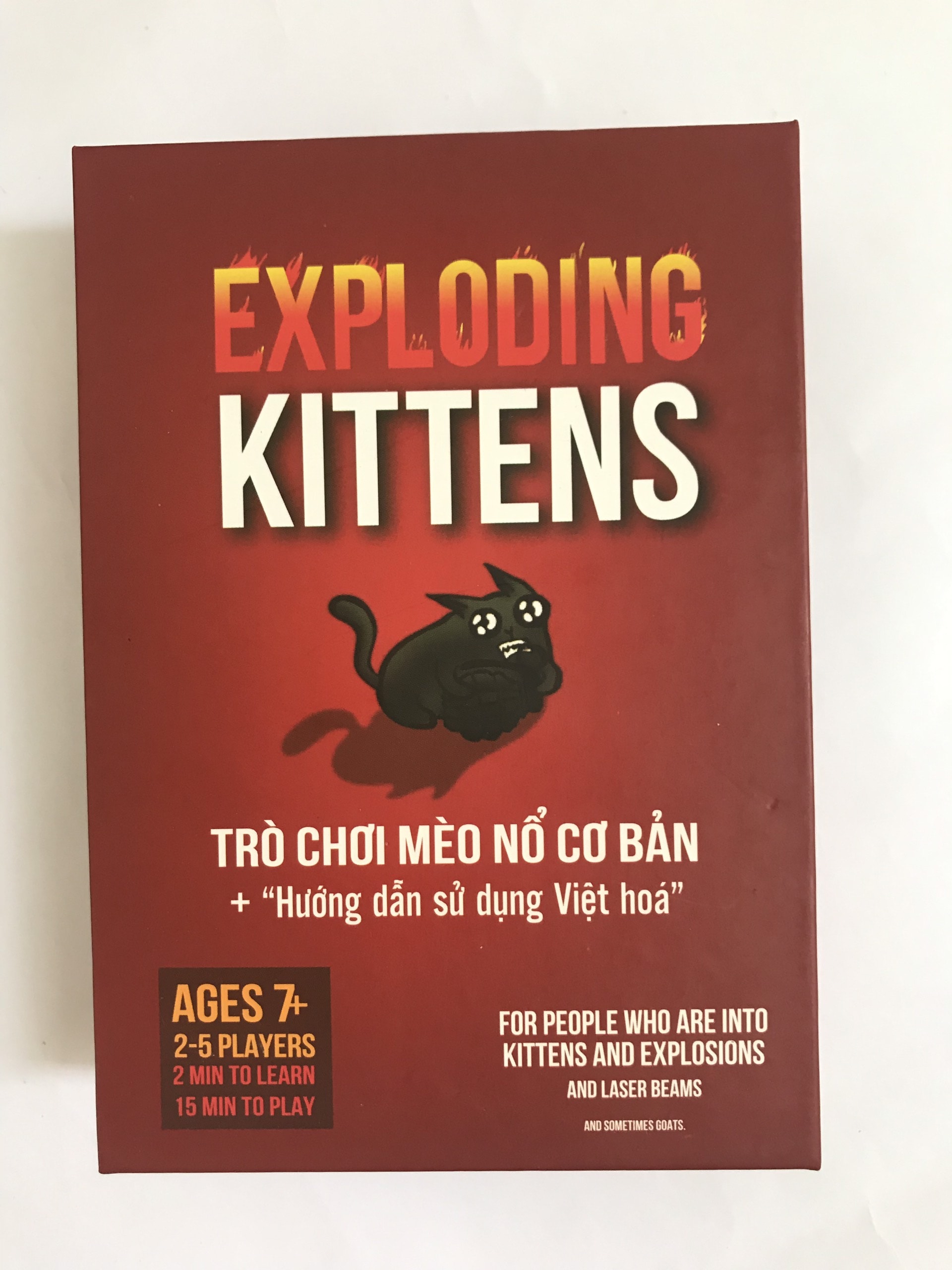 Game thẻ bài Mèo nổ Exploding Kittens - Board game dễ chơi